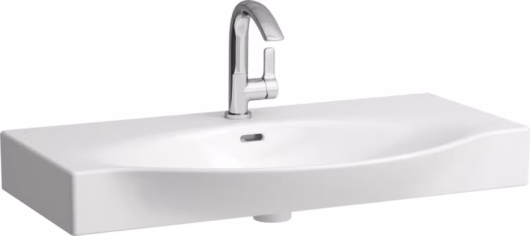 LAUFEN PALACE Lavabo encastré, 3 trous pour robinet, avec trop-plein, 900x510mm, blanc, H8117020001081, H8117020001081