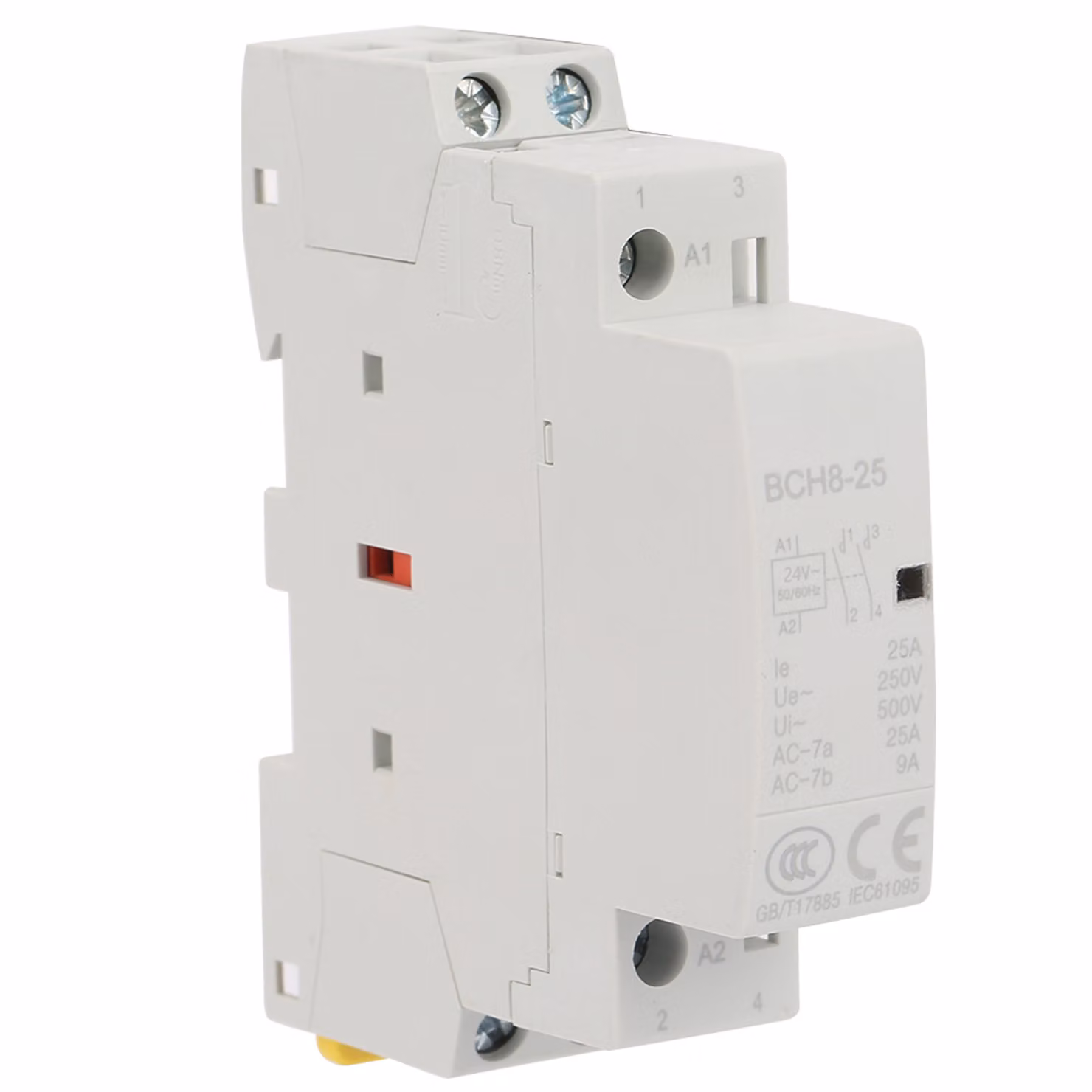 Contattore, contattore CA, contattore 2P, contattore 25A, contattore domestico