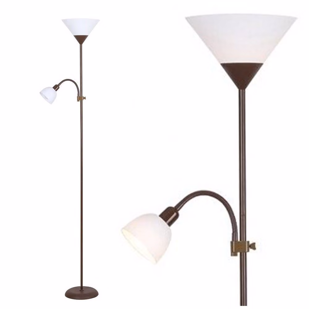 Lampada a stelo con lampada da lettura E27 1x100 + E14 1x25W Azione 4188 Rabalux