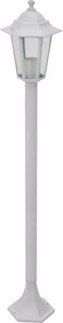 Lampioni da Giardino 6 pz E27 110 cm in Alluminio Bianco CFW8279647