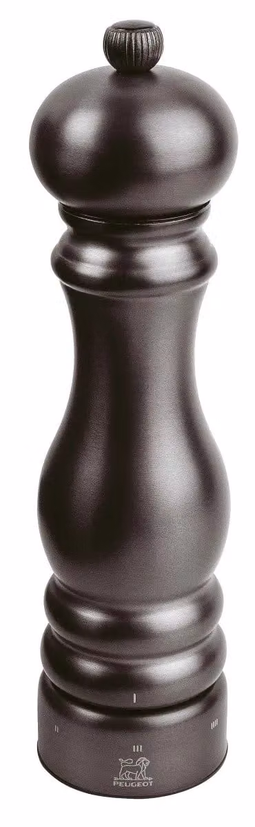 Macina pepe in acciaio finitura antracite, H 22cm