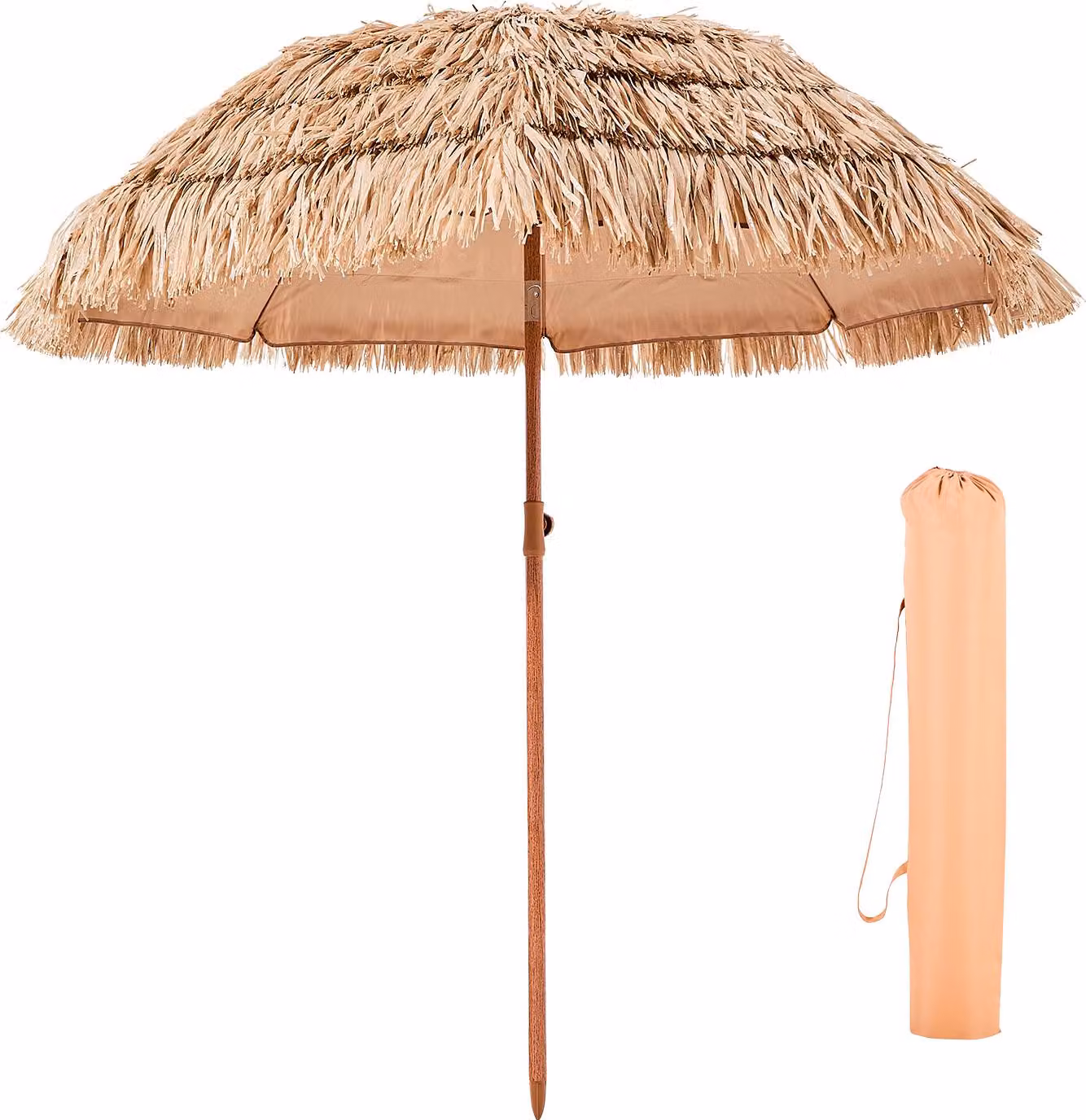 SucceBuy: Ombrellone da spiaggia in stile hawaiano, ideale per spiaggia e giardino