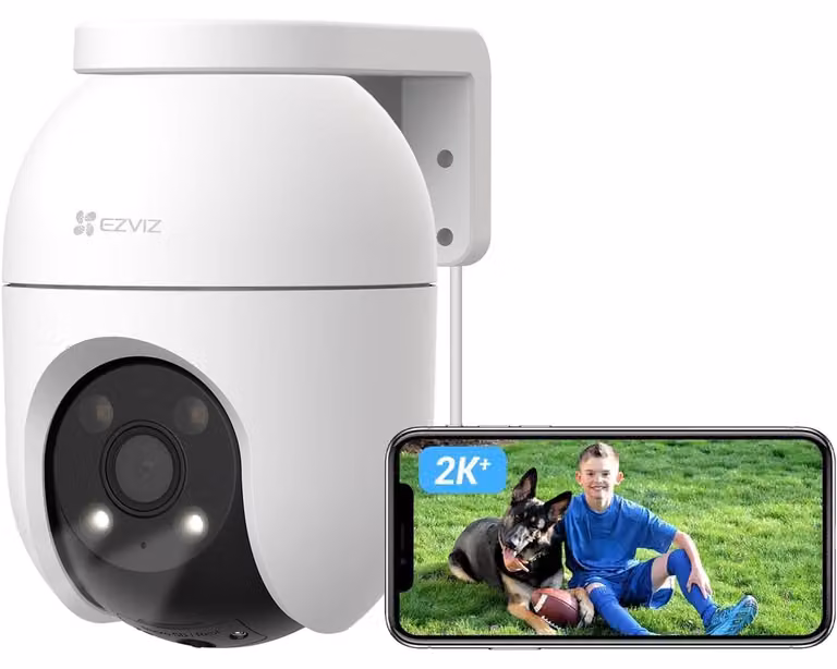 Telecamera di sorveglianza - 4MP - PTZ - Wi-Fi - Visione notturna a colori - Esterno