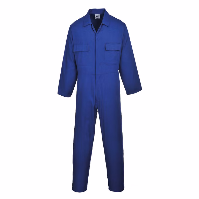 Tuta da lavoro Portwest S999 Euro in poliestere-cotone Royal Blue taglia XL