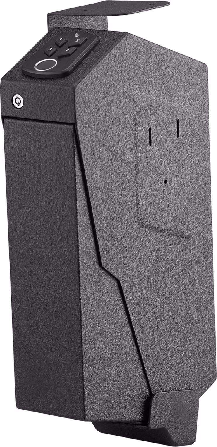 SucceBuy cassaforte per pistole con memorizzazione delle impronte digitali per pistole, custodia di sicurezza, accesso rapido, serratura, cassaforte