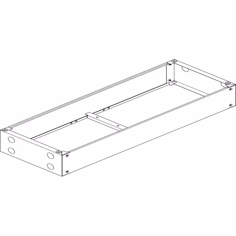 Base ABN RAL 7022 L 1340 x H 200 x P 500 mm US520