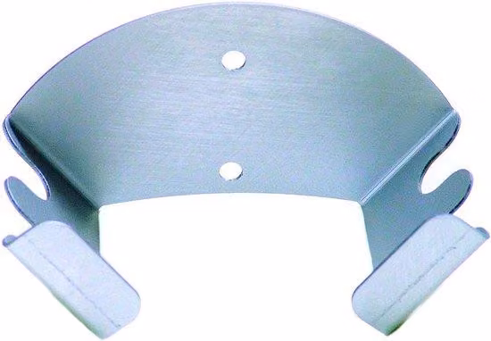 Supporto per pizza in alluminio e supporto da parete bianco
