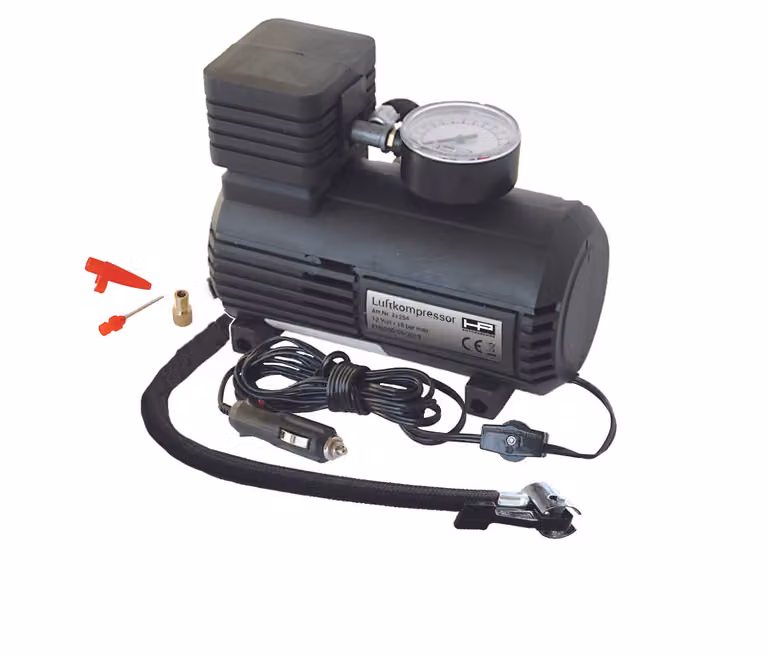 Compressore d'aria per veicoli 12 V/18 bar