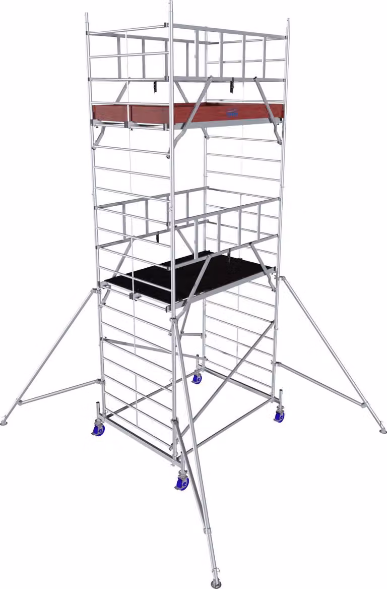 Ponteggio mobile Krause MONTO ProTec XXL in alluminio, 6,30 m