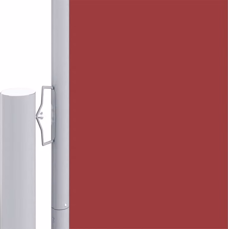 Tenda Laterale Retrattile Rossa 160x1000 cm
