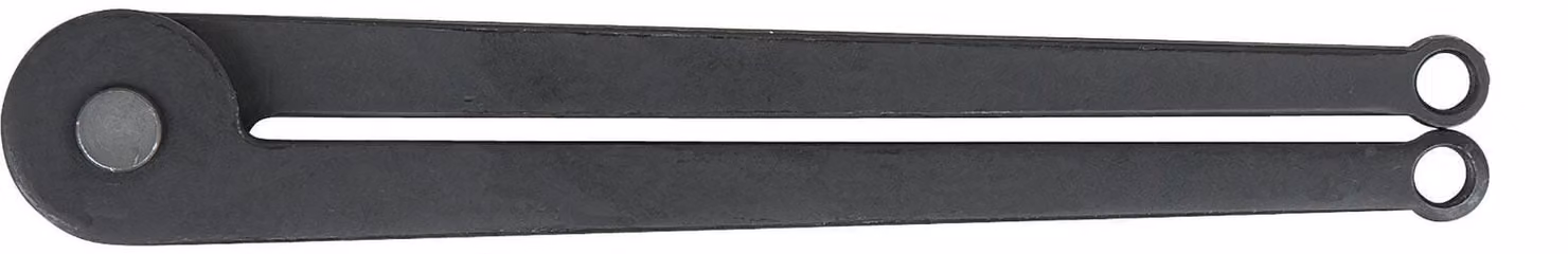 Cacciavite per dadi a due fori, regolabile, 215 mm