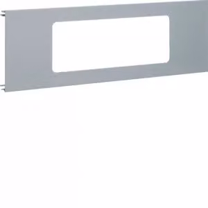 Mascherina tripla R7 per incasso con cornice in alluminio BRA, parte superiore 120 mm anodizzata