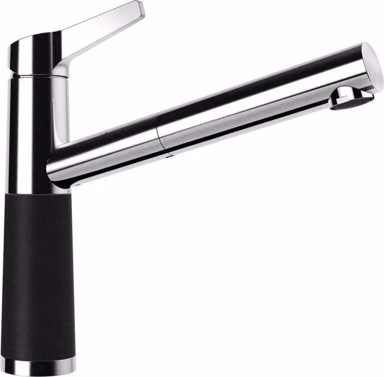 Rubinetto a bassa pressione con doccetta Schock Sc-510 nero 554123