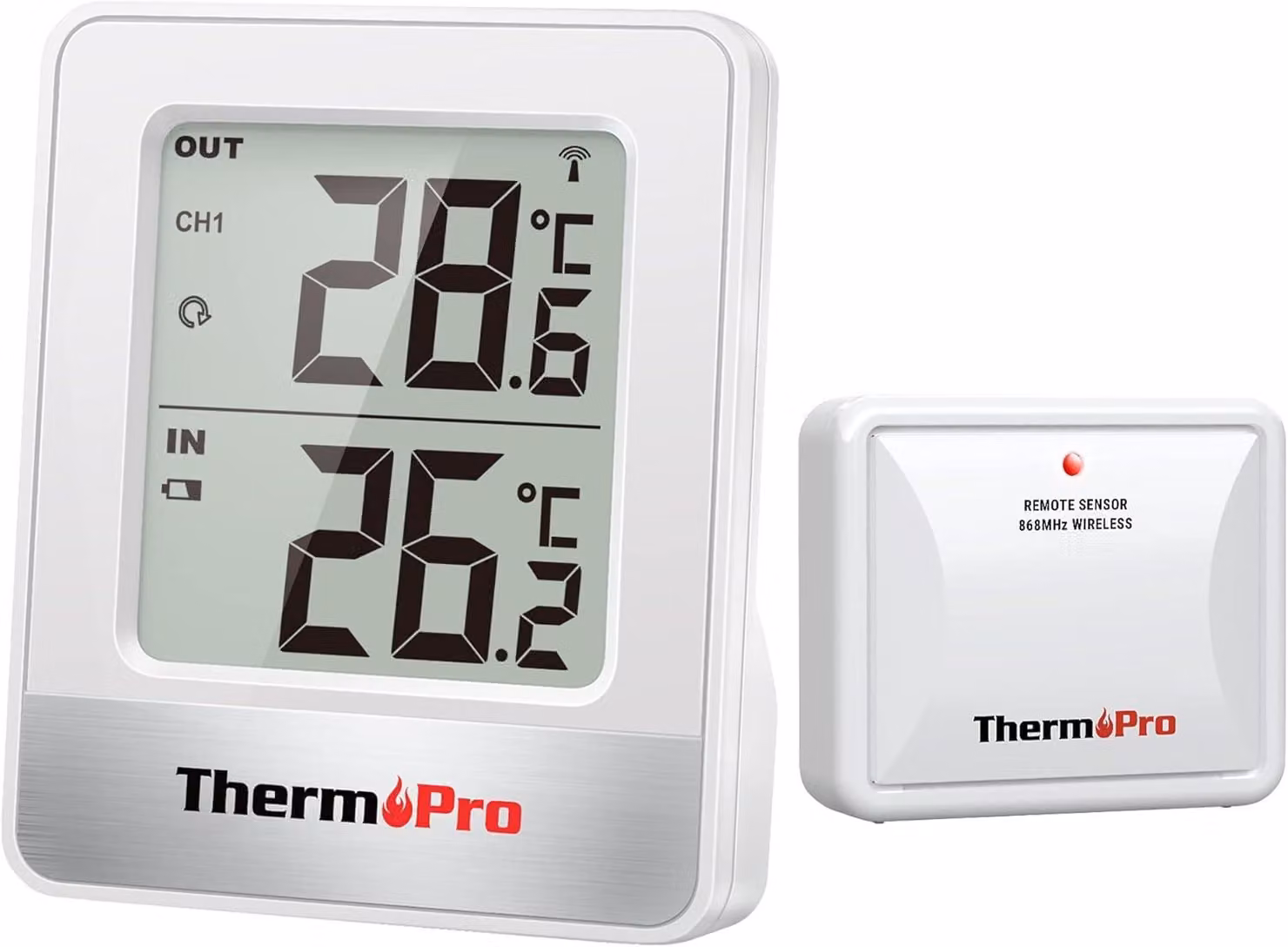 ThermoPro TP200C: Termometro digitale wireless con sensore esterno