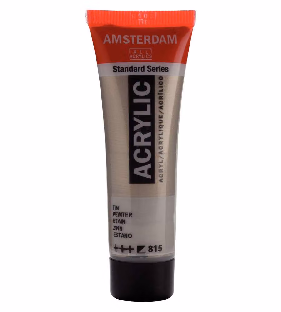Colore acrilico Amsterdam acrylic 20 ml pewter
