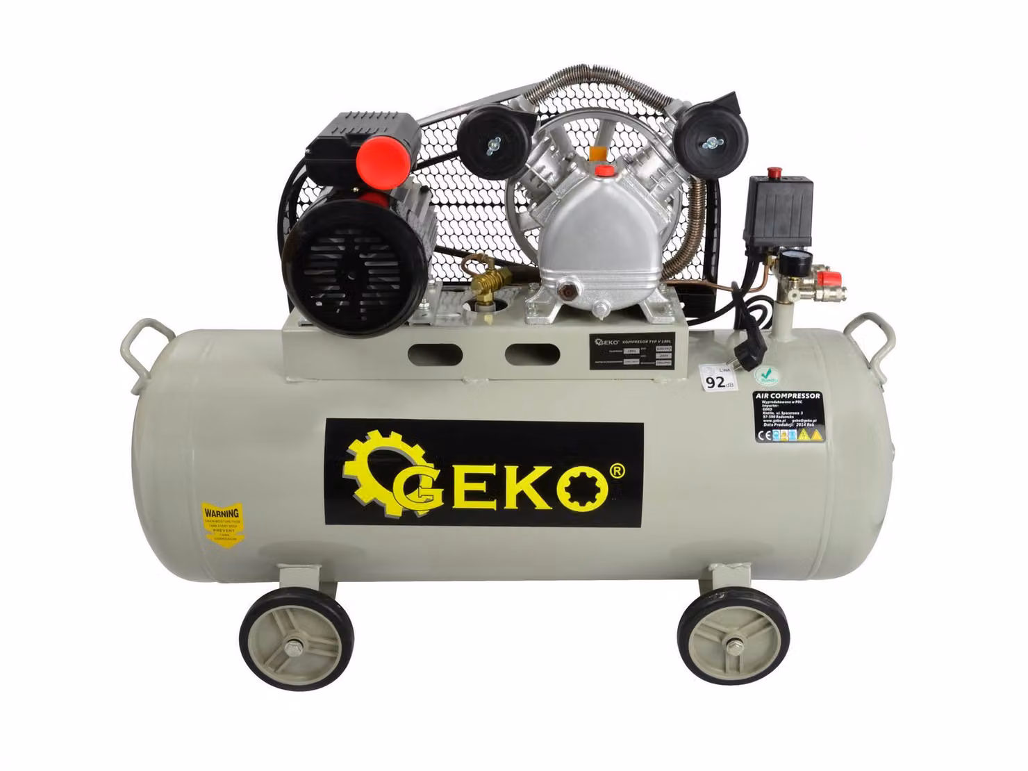 GEKO Compressore 100 l 1800 W 230 V V2