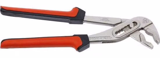 Pinza per rubinetti - Pinza a pinza - Dispositivo per tubi e morsetti di grandi dimensioni - Blocco del morsetto - 240 mm - Multicolore