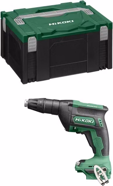 Avvitatore per cartongesso HiKOKI W18DAW2Z verde con valigetta HSCIII