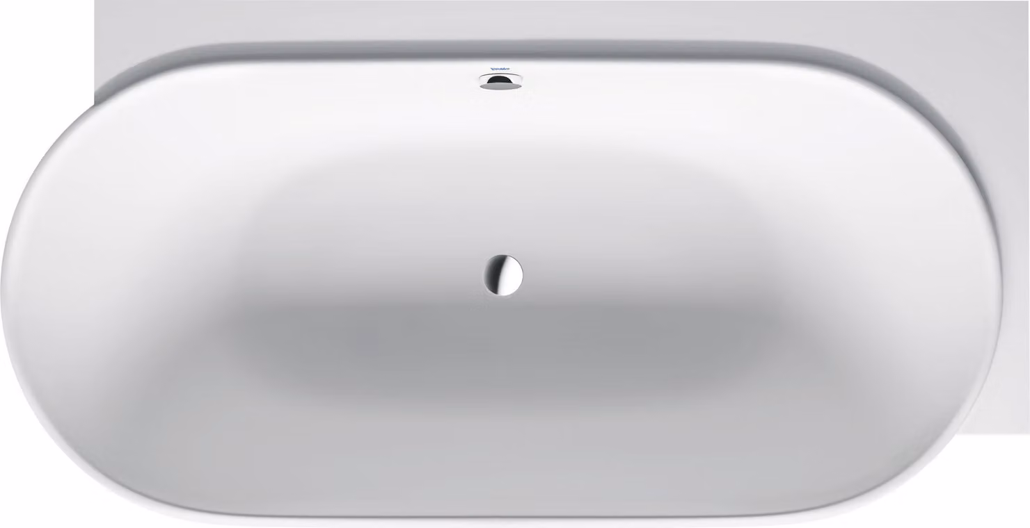 Vasca da bagno Duravit Vero air 1800x800mm pre-muro, con rivestimento sagomato, bianco, 700432000000000