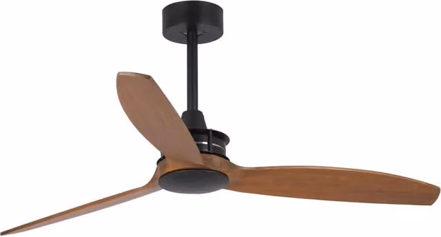 LÚZETE - VENTILATORE DA SOFFITTO SENZA LUCE 3 PALE LEGNO MOTORE DC WINSTON