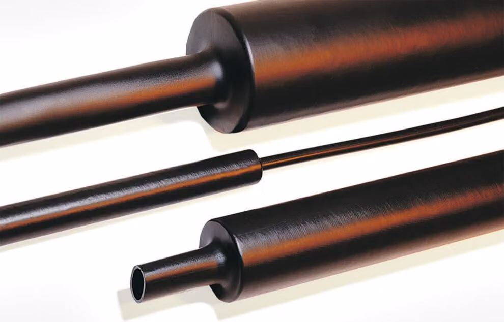 HELLERMANNTYTON Tubo termorestringente, 323-20500, 3:1, MA47-50.0/16.0, nero, 1 metro