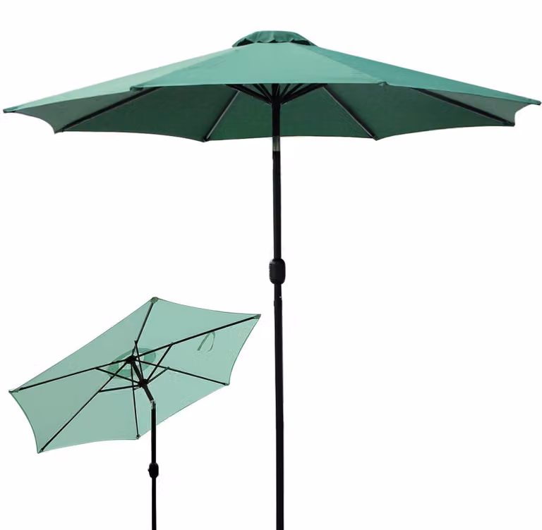 Solidchoice - Ombrellone da giardino con inclinazione regolabile e protezione UV