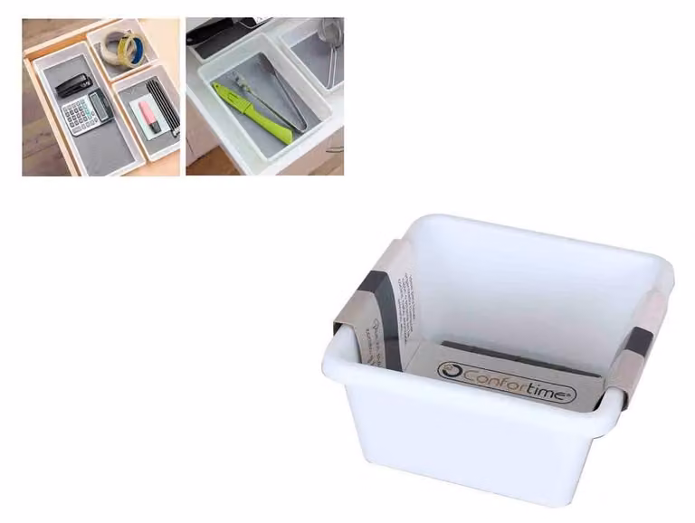 Organizzatore antiscivolo, 9,5 x 9,5 cm, per la cucina
