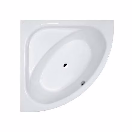 Laufen Solutions - Vasca da bagno ad angolo, 1400x1400 mm, bianco H2425000000001
