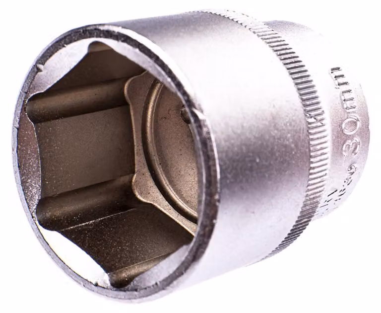 Chiave a bussola corta esagonale da 1/2", 30 mm