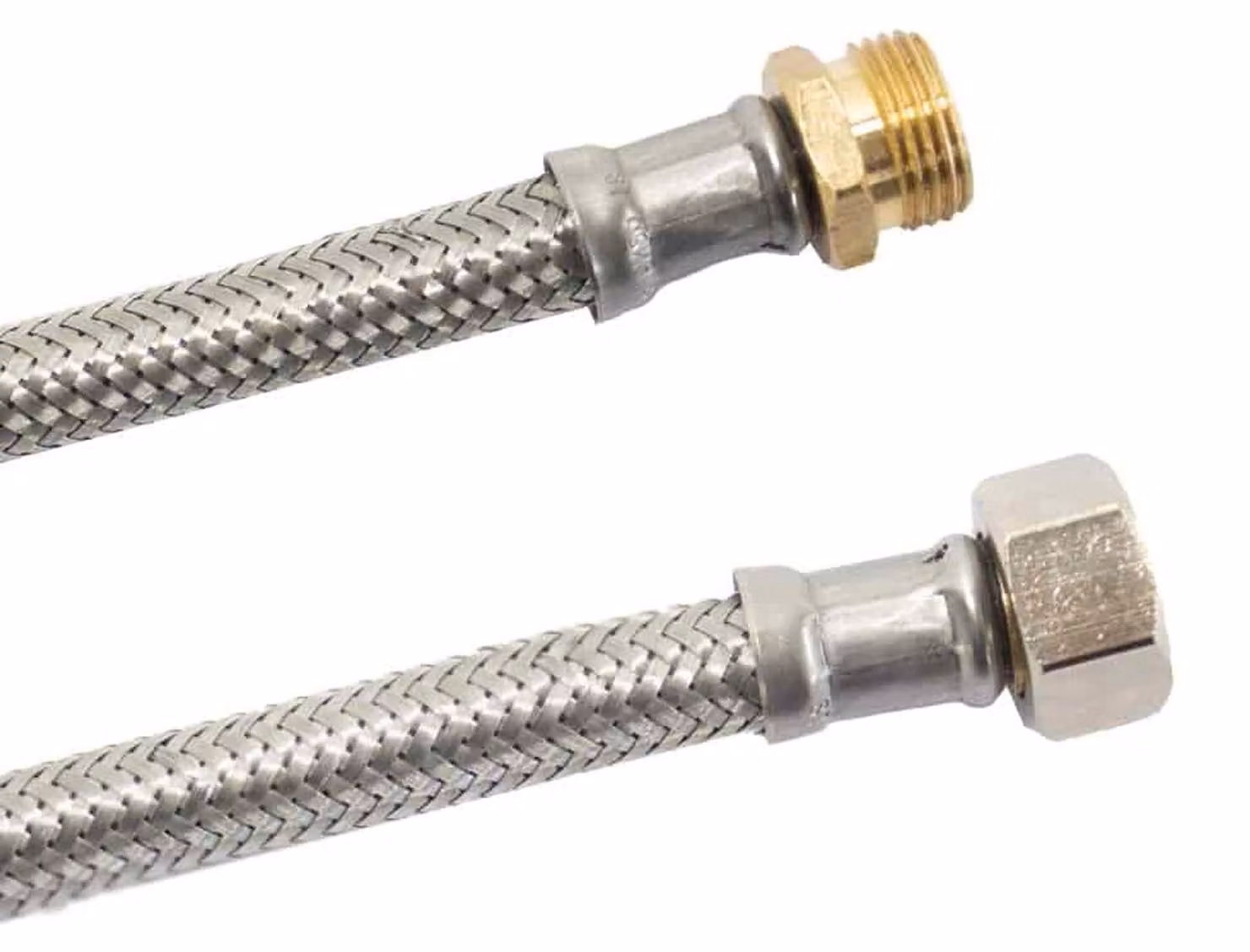 Tubo Flessibile in Acciaio Inox DN8 per Acqua Potabile, 3/8"