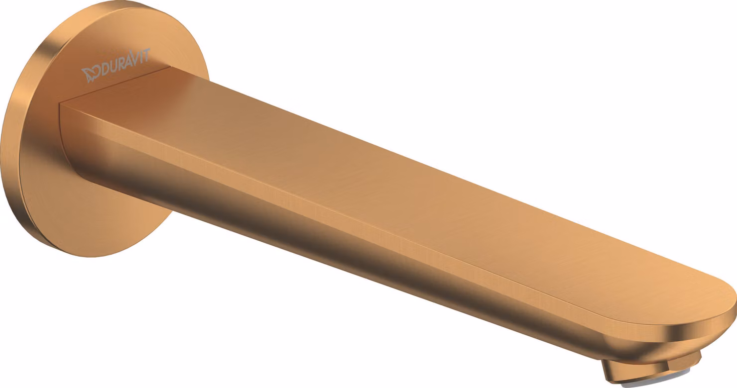 Bec déverseur pour baignoire Duravit Wave, saillie 202 mm, WA5240010004, WA5240010004