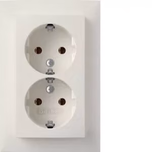 SCHUKO piastra di copertura doppia presa pws-mt - Presa 47741909