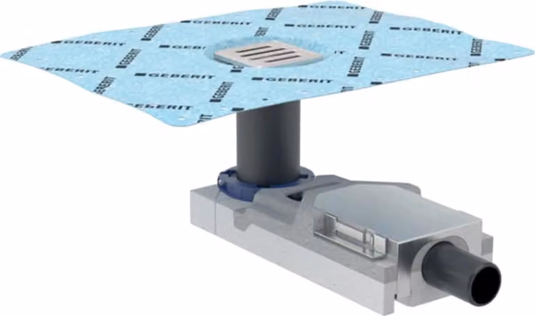 Scarico a pavimento Geberit SH 30 - 40 mm per Reno, scarico 40 mm, incl. griglia, 1 pz.