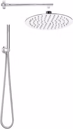 Soffione doccia tondo slim rain IPERBRIKO Cromo lucido Diametro: 25 cm