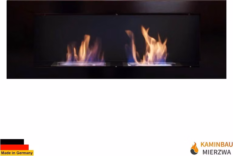 Gelkamin: Caminetto a etanolo, modello Celin Deluxe, colore nero