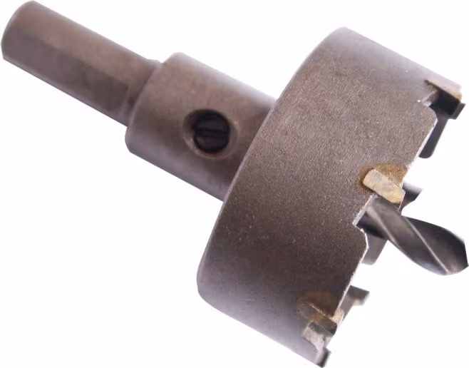 Metro duro sega a tazza per metalli con inserto in carburo Ø 18 mm