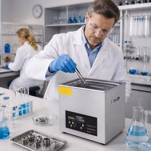 10L Enhanced Ultrasonic Cleaner (400W Heater, 240W Ultrasound) Professional Digital Laboratory Ultrasonic Cleaner With Heating Timer For Cleaning Parts And Instruments