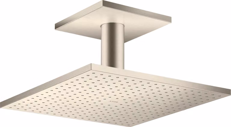 hansgrohe AXOR ShowerSolutions douche suspendue 300/300 1 jet, raccordement au plafond, 35316820, 35316820