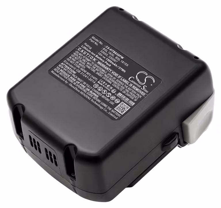 TECHTEK Batteria compatibile con [Hitachi] C 18DSL, C 18DSL2, C18DSLP4, CJ 18DSL, CJ 18DSLP4, CR 18DSAL, CR 18DSL, CR 18DSLP4, DH 18DSL, DS 18DBL, DS