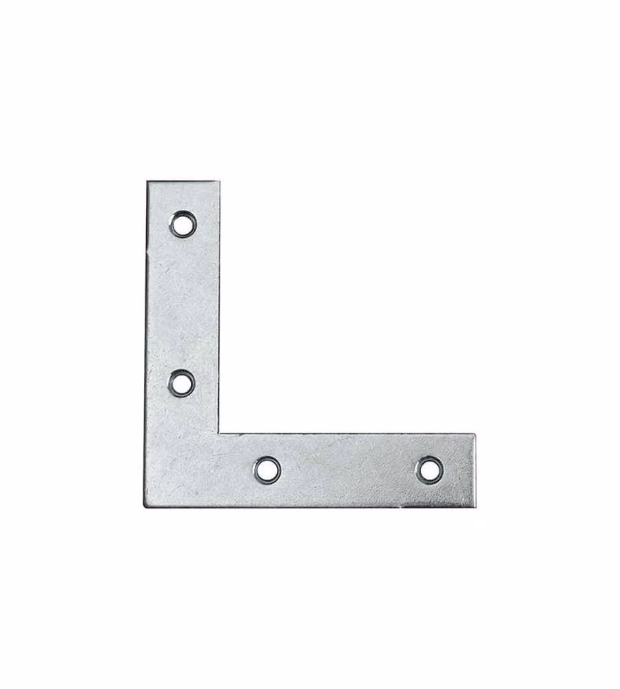 Mobila Angoli di Rinforzo Zincato Bianco 40x40 mm Confezione 4 Pezzi
