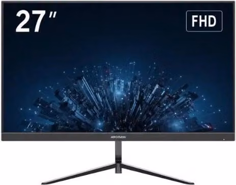 Monitor LCD Hikvision 27 pollici IPS LED Full HD 100Hz Frameless Nero HDMI VGA VESA ds-d5027f3-2p214ms