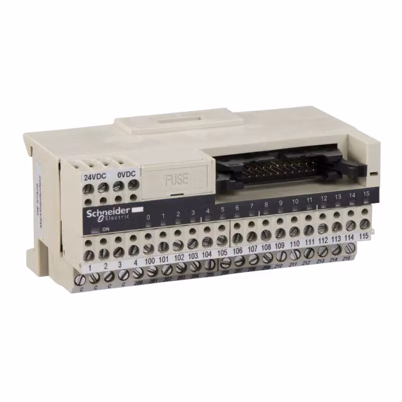 Schneider Electric Morsettiera passiva ABE7, 16 ingressi o uscite, LED ABE7H16C21