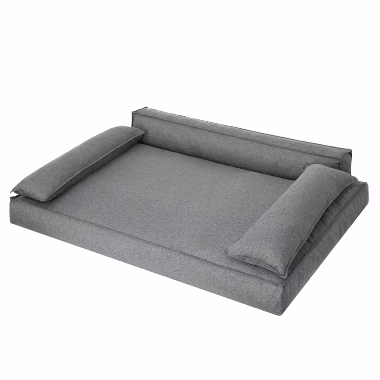 Letto per cani, materasso per animali, letto per gatti, cuscino per cani, cesto per cani, divano per cani, posto letto per cani, ortopedico, mobili, antracite, 99x66 cm