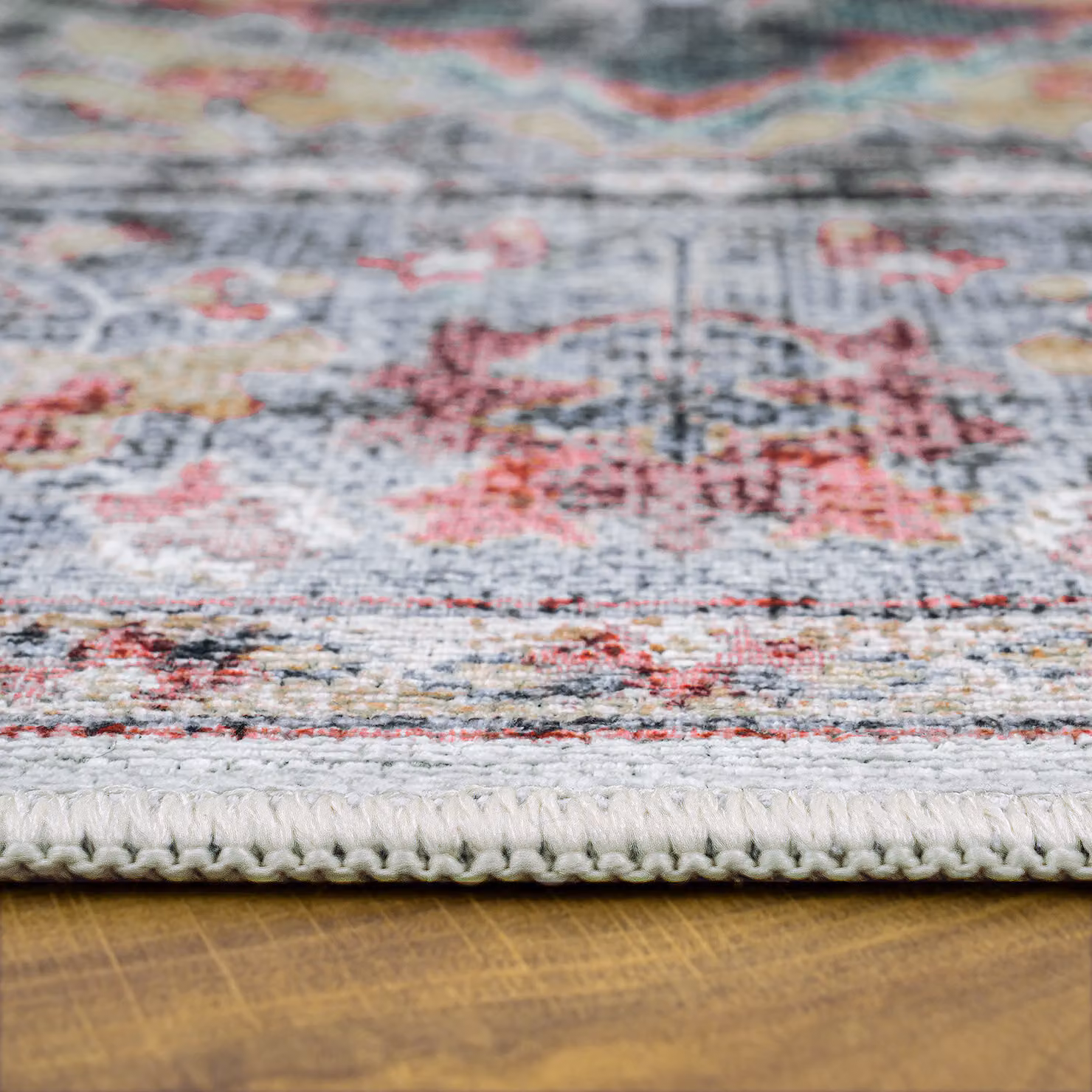 Tappeto lavabile con motivo floreale multicolore L: 100 cm, P: 60 cm