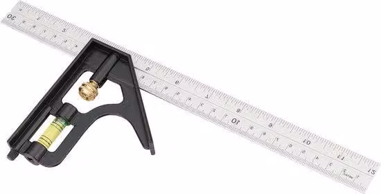 Squadra combinata da 300 mm - strumento professionale per misurazioni precise