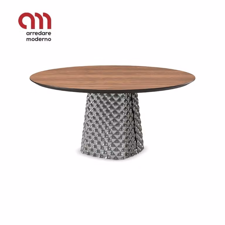 Tavolo Atrium Wood Round Cattelan Italia rotondo