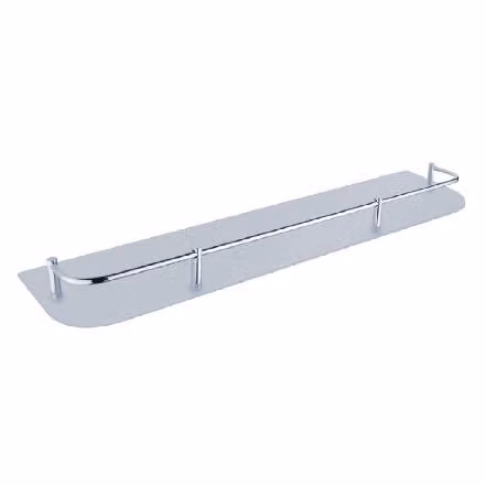 Nimco Ricambi - Vetro con recinzione, lunghezza 500 mm, vetro opaco/cromo 1091AX-50-26