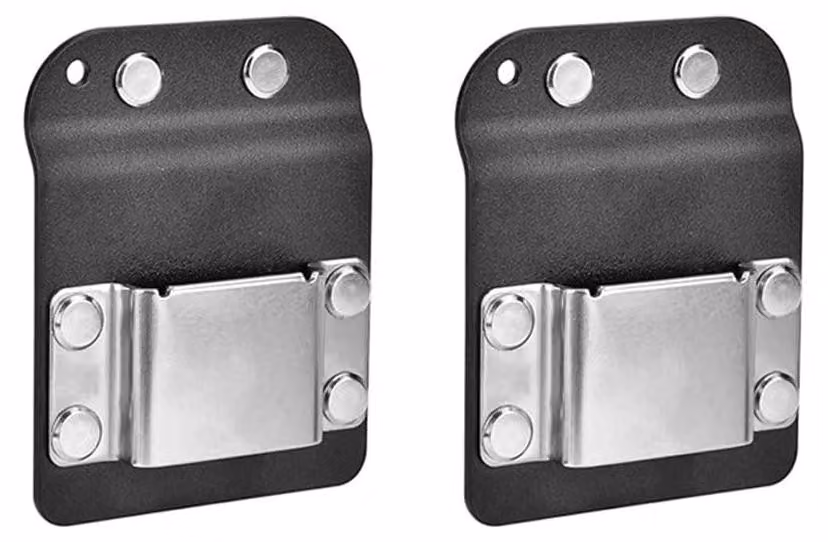 Set di 2 supporti per trapano da cintura, modello Clip-on, marca Solidchoice