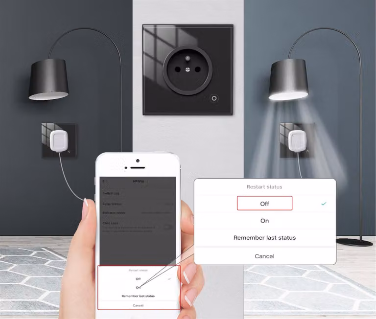 Prese a muro intelligenti MOES, Zigbee, Francia, 16A, colore nero