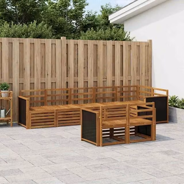 Set di divani da esterno 7 pz 3384490